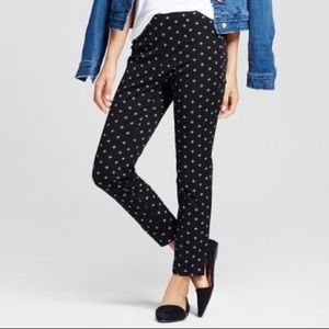 A New Day Printed Skinny High-Rise Ankle Pants 10